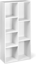 Amazon Basics 7 Cube Organizer Bookcase, Storage Shelf by AmazonBasics