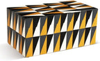 Handicrafts Home Black White Large Decorative Keepsake Box with Lid, 10x5x5 by HandicraftsHome