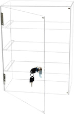 4 Shelf Clear Acrylic Display Case by Tozcozus