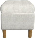 Homepop Home Decor | Tufted Ainsley Button Storage Ottoman Bench - Image 7