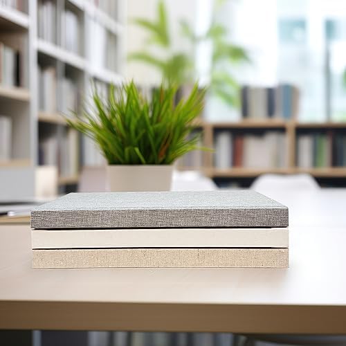 Decorative Linen Book Set – Set of 3 Extra Large Real Books | Coffee Table & Shelf Mantle Decor | Modern Home Decoration | Guest Book Journals - Image 5