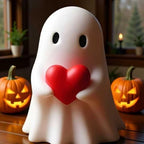 Halloween Ghost Figurine，Red Heart Ghost Figurine - Image 3