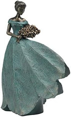 Guichifun Fairy Statue Leaf Angel Girls Resin Table Decor 5x3x7.5 Inch by Guichifun