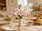 Mandy's 20pcs Light Pink Calla Lily Artificial Flowers - Image 5