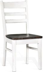Pemberly Row 4-Piece Farmhouse Wood Breakfast Nook Set - Image 5
