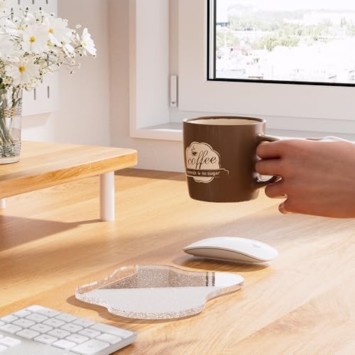 Acrylic Coaster Decorative Plates, Irregular Bar Drink Coaster,Perfect for Tabletop Protection and Accessories Display. - Image 4