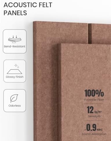 Fluxynara Felt Bulletin Board & Cork Board Alternative 48'' x 36'' - Image 5