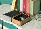 VW Vintiquewise Decorative Vintage Book Shaped Trinket Storage Box - Blue - Image 3
