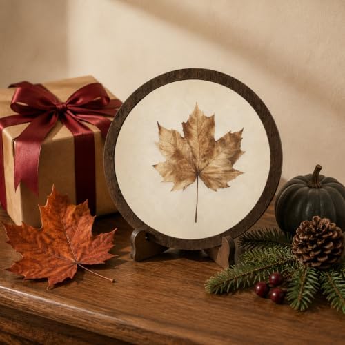 Vintage Fall Leaf Wall Deoor, Halloween Cottagecore Wall Art - Image 5