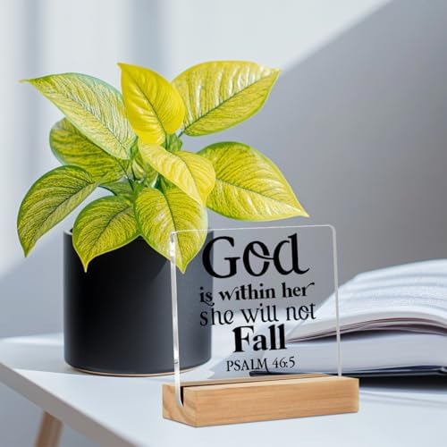 Christian Bible Verse Desk Decor, Inspirational Religious Gifts for women - Image 3