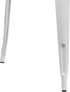 Flash Furniture Charis Commercial Grade 31.5" x 63" Rectangular White Metal - Image 6