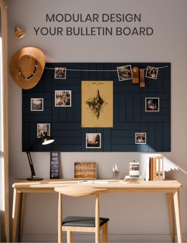 Fluxynara Felt Bulletin Board & Cork Board Alternative 36'' x 24'' - 6 Pack - Image 6