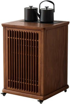 Sofas Chinese Style Wooden Sofa Side Table Tea Cabinet Mobile Tea Side Cabinet by Unknown