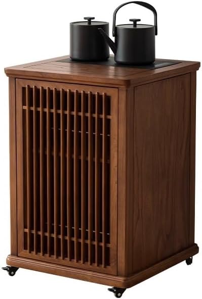 Sofas Chinese Style Wooden Sofa Side Table Tea Cabinet Mobile Tea Side Cabinet by Unknown