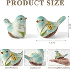 Bird Figurines for Shelf Decor, Resin Animal Figurines for Home - Image 2