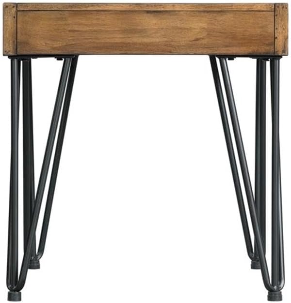 Pemberly Row Transitional Tanner 2PC Occasional Table Set, Light Walnut Finish - Image 7