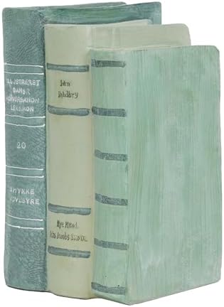 Guichifun Sage Green Faux Books Decorative Bookshelf Décor by Guichifun