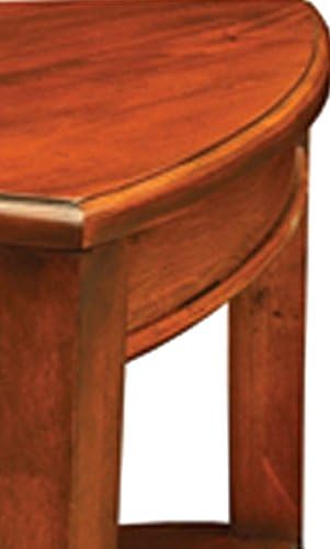 Shield Solid Wood Tiered End Table - Image 11