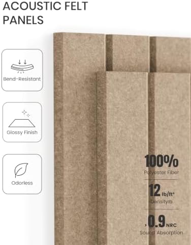 Fluxynara Felt Bulletin Board & Cork Board Alternative 48'' x 36'' - Image 5