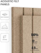 Fluxynara Felt Bulletin Board & Cork Board Alternative 48'' x 36'' - Image 5