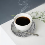 Woven Drink Coasters with Holder, Coasters for Drinks Set of 10 - Image 4