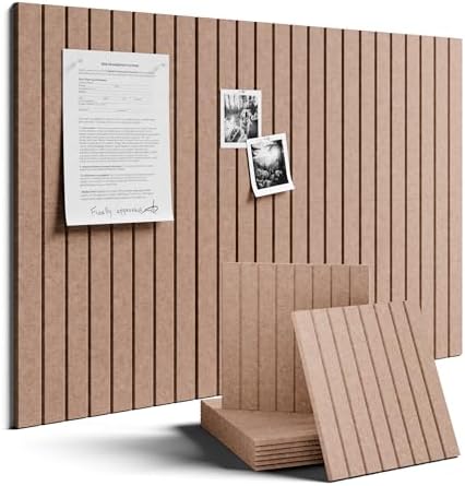 Fluxynara Felt Bulletin Board & Cork Board Alternative 36'' x 24'' - 6 Pack by FLUXYNARA
