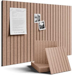 Fluxynara Felt Bulletin Board & Cork Board Alternative 36'' x 24'' - 6 Pack by FLUXYNARA