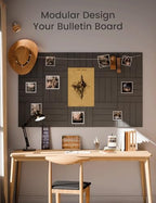 Fluxynara Felt Bulletin Board & Cork Board Alternative 48'' x 36'' - 12 Pack - Image 5