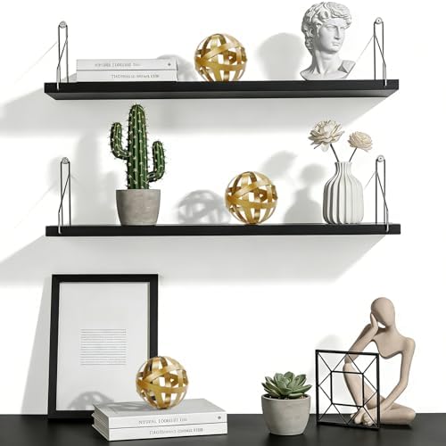 Kesywale 3.3 Inch Decorative Spheres Set of 3, Metal Band Decorative Balls Orbs Metal Spheres Home Decor Accents Dining Table Centerpieces for Living Room Bedroom Kitchen Office Coffee Table (Gold) - Image 4