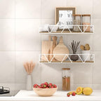 Floating Shelves Set of 3, Wood Wall Shelf, Farmhouse Shelf for Bedroom - Image 4