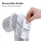 OXO Good Grips Bathroom Toothbrush Holder Set - Stainless Steel - Image 3