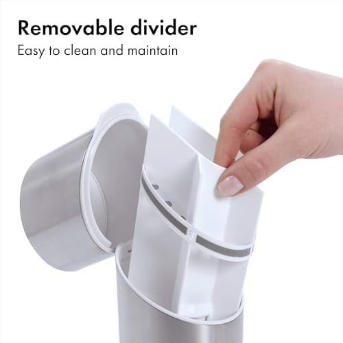 OXO Good Grips Bathroom Toothbrush Holder Set - Stainless Steel - Image 3