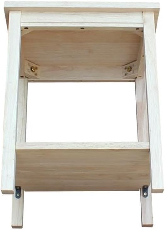 International Concepts Portman Accent Table 16"W × 14"D × 20"H, Solid Parawood - Image 7