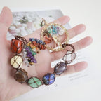 Handmade Gemstones Healing Feng Shui Crystals Window Car Decorations Hanging Ornament for Home Decor Party Decor（Tree-7 Chakra） - Image 5