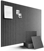 Fluxynara Felt Bulletin Board & Cork Board Alternative 48'' x 36'' - 12 Pack by FLUXYNARA