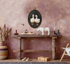 Cottage core Goose Oval Wall Art, Vintage Goose Decor, Waterproof - Image 3