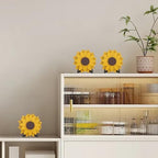AWISBI 3Pcs Sunflower Decor For Tables, Home Kitchen Standing Wooden Sign - Image 4