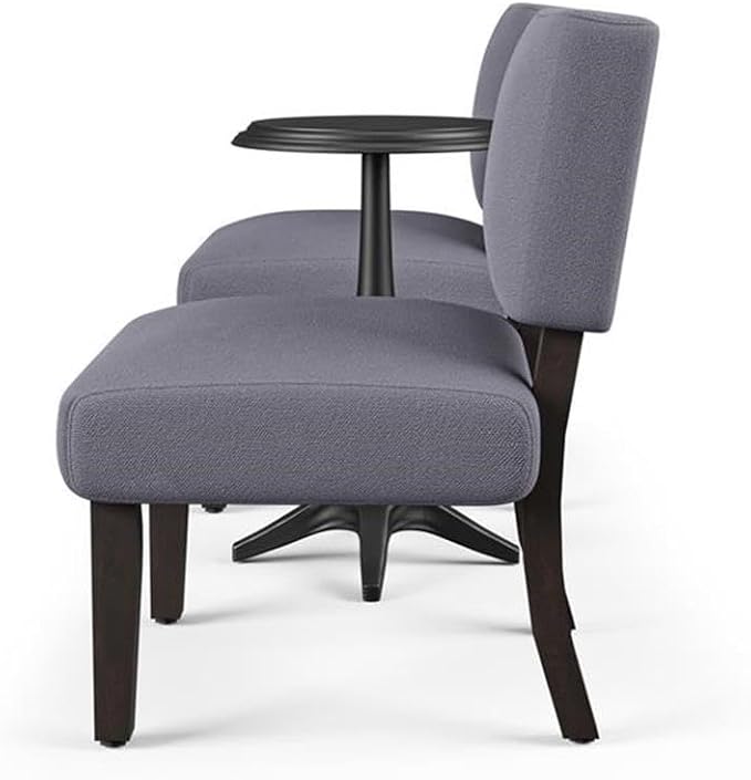BOWERY HILL 3-Piece Wood Accent Table and Chair Set, Transitional Style - Image 4