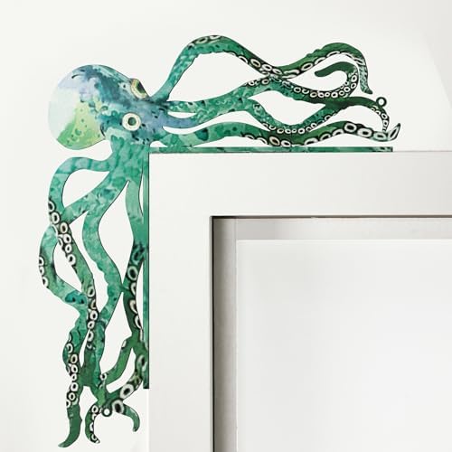 FairySandy Metal Octopus Door Topper Decor Ocean Door Frame, Gothic Style by FairySandy