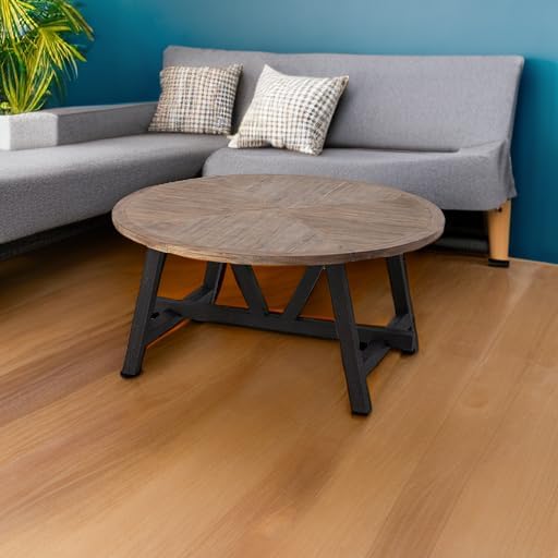 COZAYH Rustic Farmhouse End Table - Image 2
