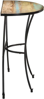 Solid Reclaimed Wood Side Table - Image 4