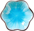 Ice Cracking Leaf Jewelry Dish, Decorative Ring Holder Small Trinket Tray Bowl, Gifts for Daughter Mom Friends, Lake Blue. by JAMEND+CLXP