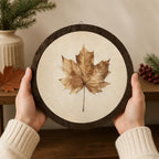 Vintage Fall Leaf Wall Deoor, Halloween Cottagecore Wall Art - Image 4