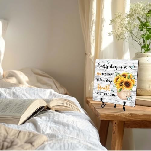 Sunflower Decor Gifts for Women Men Coworkers Teachers Friends - Image 7