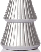 WONDROUS' DECO Wooden Christmas Tree Figurine, Table Silver Tree Figurine - Image 7