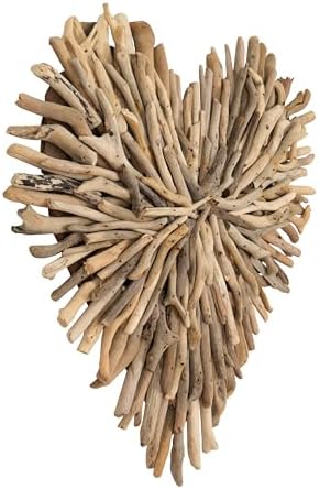 Creative Co-Op Driftwood Heart Shaped Wall Décor - Image 5