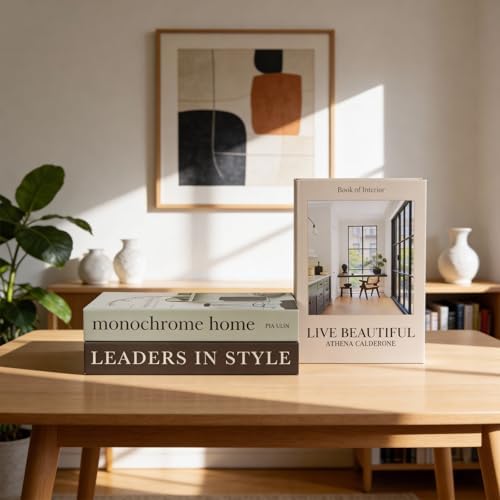 3 PCS Faux Decorative Books for Home Decor-Coffee Table Books Decor - Image 3