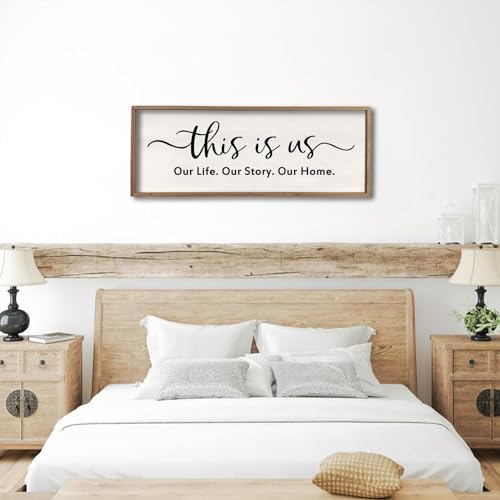 comurdyoThis is us Wall Decor Sign 32'' x 12'' Wood - Image 5