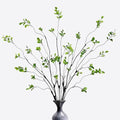 4 Pcs Artificial Ficus Branches Faux Eucalyptus Stems, 47.2 Inch Fake Greenery Stems Realistic Touch Faux Branches for Vase for Office Home Wedding Vase Filler Decoration by Unknown