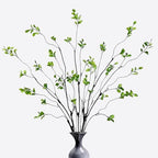 4 Pcs Artificial Ficus Branches Faux Eucalyptus Stems, 47.2 Inch Fake Greenery Stems Realistic Touch Faux Branches for Vase for Office Home Wedding Vase Filler Decoration by Unknown